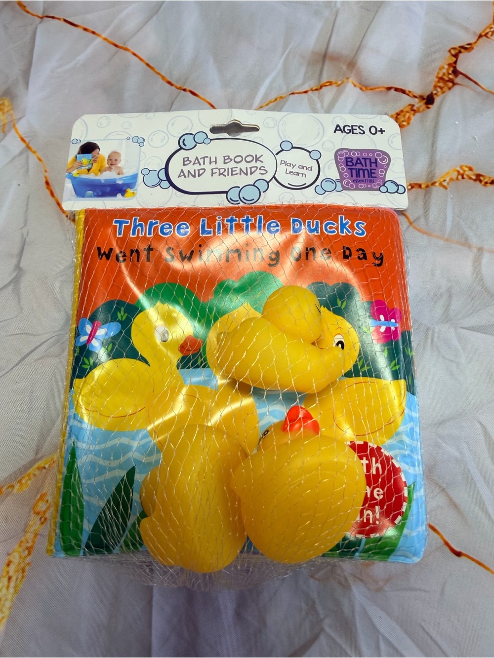 Bath book and friends toy NEW! - Picture 2 of 3